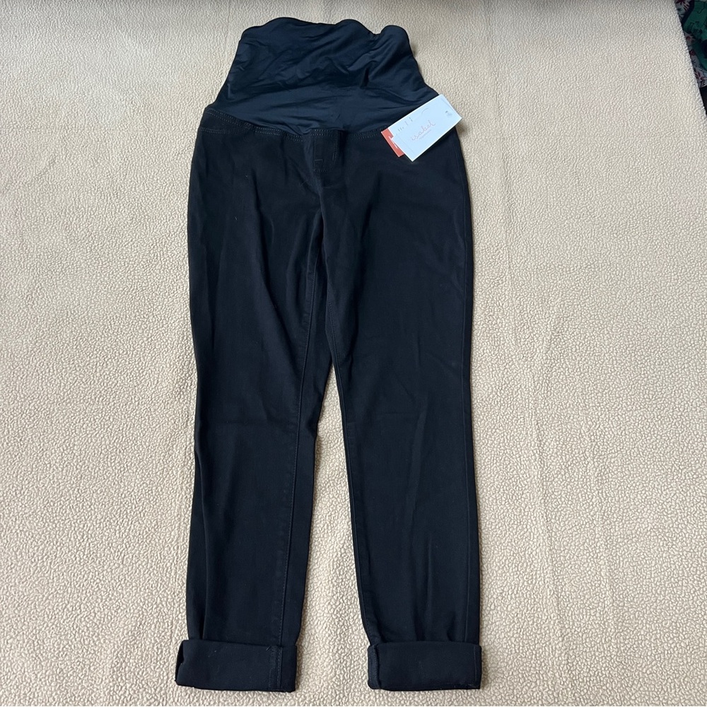 Isabel Black Maternity Pants Women’s Size 6 Skinny NWT